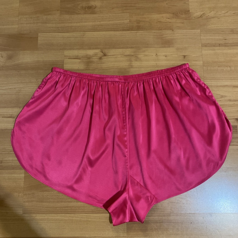 SKIMS Women's Satin Sleep‎ Lounge Shorts Tap Boxer Size 2X - Picture 3 of 7